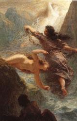 The Three Rhine Maidens, Henri Fantin-Latour